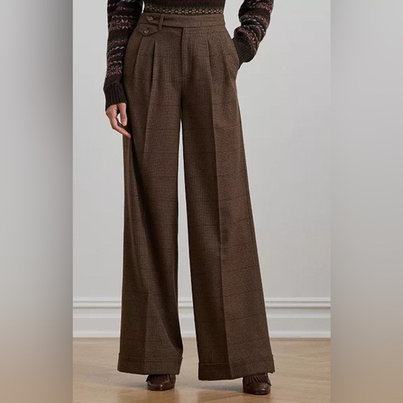 Polo Ralph Lauren Pants - NWOT Polo Ralph Lauren Brown Straight-Leg Pants